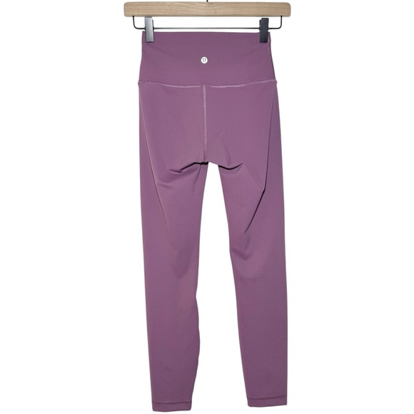 Lululemon Wunder Train High-Rise Tight 25" in Vintage Plum - Picture 5 of 8